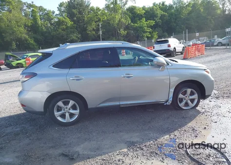2012 Lexus Rx 350 from USA, damaged, VIN 2T2BK1BA2CC143553